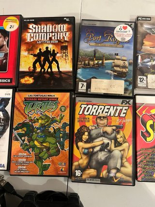 Lote 7 juegos Pc + 2 mandos