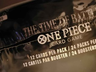 ONE PIECE OP16 Booster Box con rotura de sellado