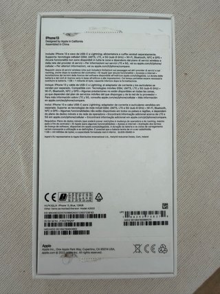 iPhone 13 128GB Azul con Cargador