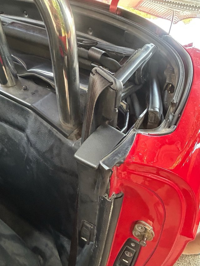 Tapas para bisagras de capota Fiat Barchetta