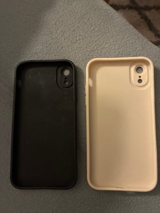 Fundas iPhone XR Diseño Ángel Negro/Blanco