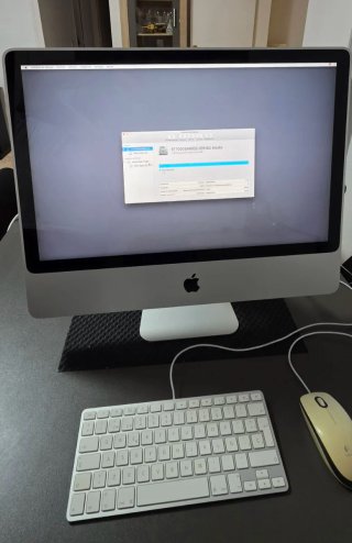 Apple Mac Sobremesa Plata/Negro 24"
