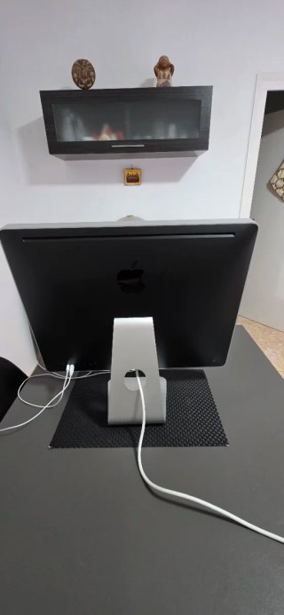 Apple Mac Sobremesa Plata/Negro 24"