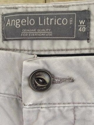 Bermudas Angelo Litrico Talla 50 Gris