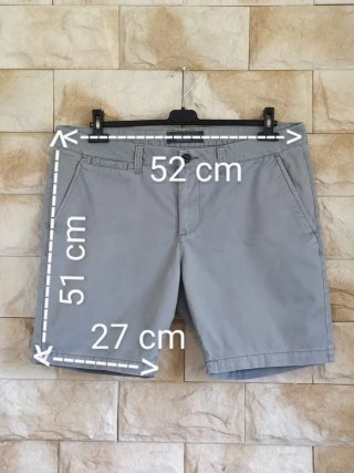 Bermudas Angelo Litrico Talla 50 Gris
