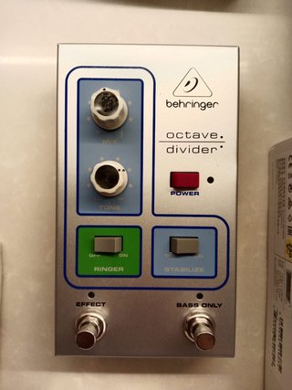 Behringer Octave Divider Pedal Efectos