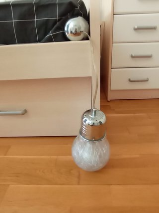 Lámpara colgante bombilla decorativa