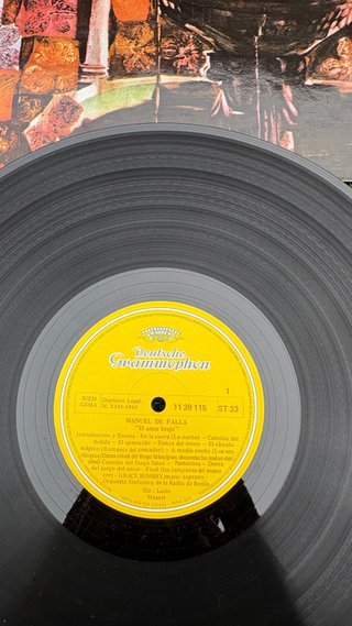 LP Vinilo “El amor Brujo” MANUEL DE FALLA.