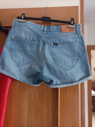 Shorts vaqueros Lee Talla 40regalo  Blusa lencera
