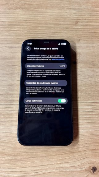 Mobil iphone 12 pro 100% bateria 128gb