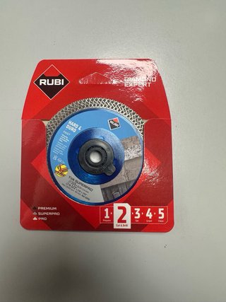 Pack 5 Discos Diamante Rubi TVA 115 Superpro NUEVO