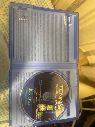 Juego PS4 Tennis World Tour