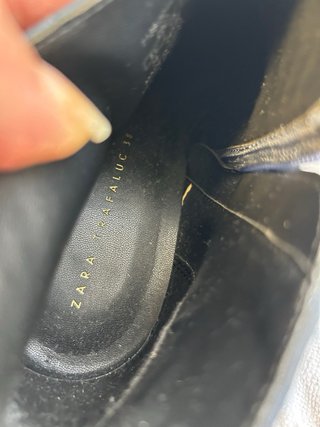 Botines Zara efecto piel cocodrilo