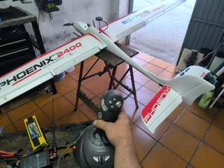Joystick para avión RC