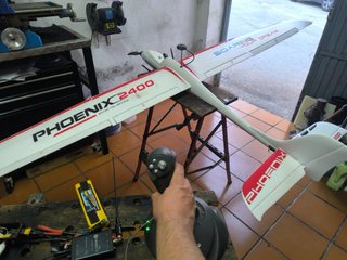 Joystick para avión RC