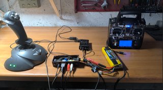 Joystick para avión RC