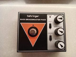Behringer Bass Brassmaster Fuzz Pedal
