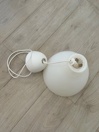 Lámpara Techo IKEA MELODI Blanca 28cm