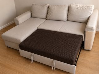 Sofá Cama Chaise Longue con Almacenamiento