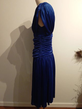 Abito vintage blu
