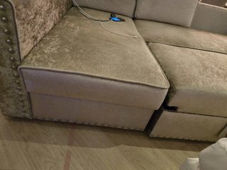 Sofá Cama Chaise Longue con Almacenaje