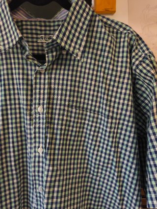 Camisa J&J Cuadros Manga Corta