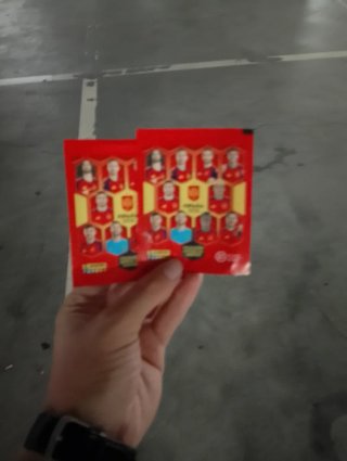 Sobre de cromos España