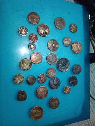 Lote monedas antiguas España