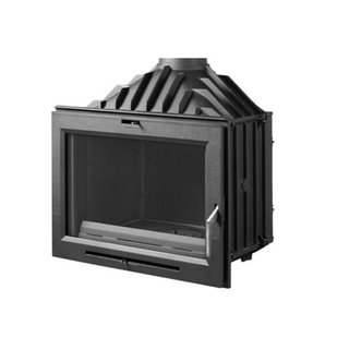 Chimenea Mármol Travertino + Estufa Hergom H-03