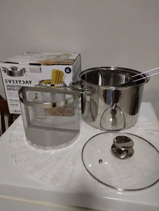 Pentola Spaghetti Everyday 6L Acciaio Inox