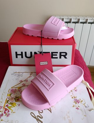 Sandalias Hunter plataforma rosa Talla 38 y 39