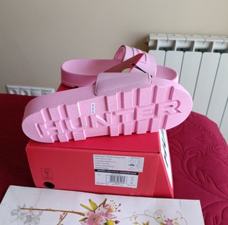 Sandalias Hunter plataforma rosa Talla 38 y 39