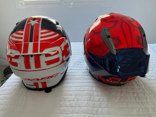 Casco SHOEI 93 Stars & Stripes