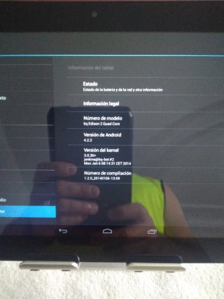 Tablet bq Edison 2 Negra con juegos infantiles