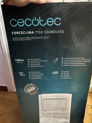 Cecotec Forceclima 7100 Soundless Aire Acondiciona
