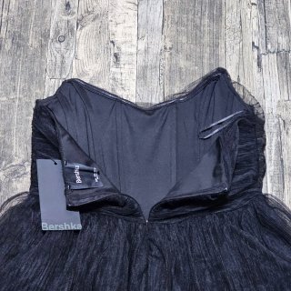 Vestido de tul negro