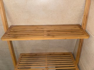 Scaffalatura Bagno/Lavatrice in Bambù