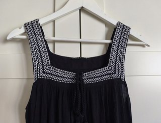 Vestido boho largo. Tex. Talla S
