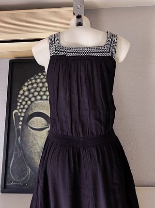 Vestido boho largo. Tex. Talla S