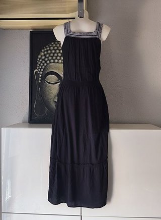 Vestido boho largo. Tex. Talla S
