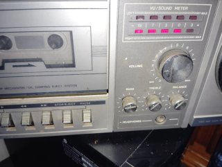 Radio Cassette Contec V-83N Años 80 Vintage