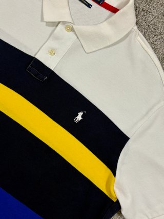 Polo Ralph Lauren colorblock rayas azul L