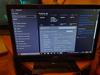 Ordenador Acer Aspire XC-605 completo con monitor