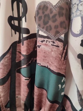 Bomber ligera mujer estampada