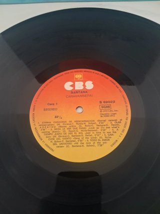 Santana - Caravanserai Vinilo 1ª Edición Española