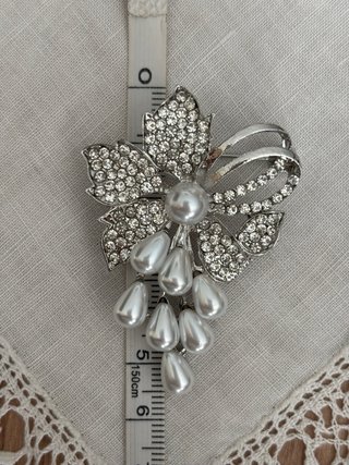 Aderezo Fallera Niña Racimo de Perlas