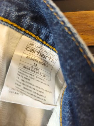 Pantalón Corto Vaquero Carhartt WIP Western
