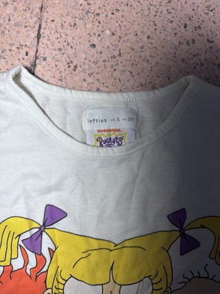 Camiseta Lefties Rugrats Blanca Talla S
