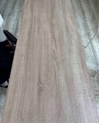 Mesa de escritorio madera y metal