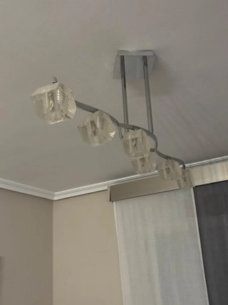 Lámpara Techo Moderna 4 Focos